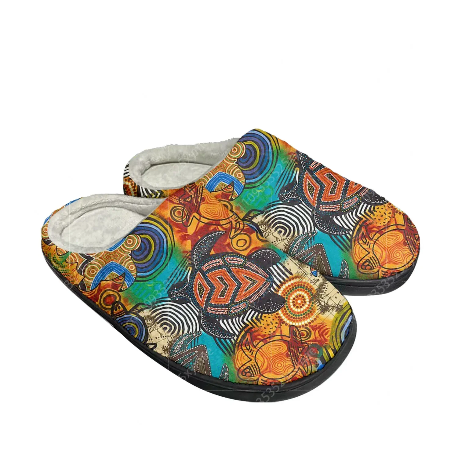 Men Shoes Designer - Australia Aboriginal Turtle Indigenous Art Design