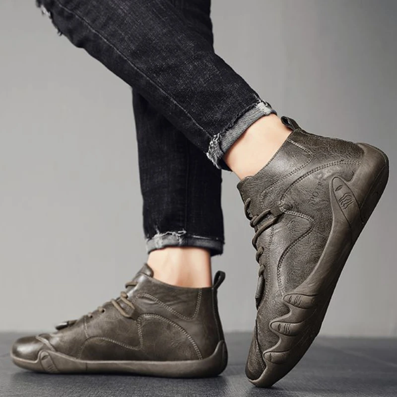Men Shoes On Clearance - Moccasin Soft Leather Shoes For Men