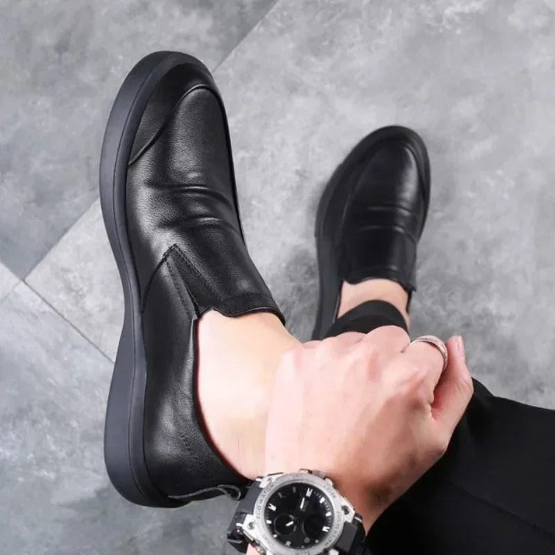 Dress Shoes Man Cowhide Casual - Men Shoes On Clearance review and price