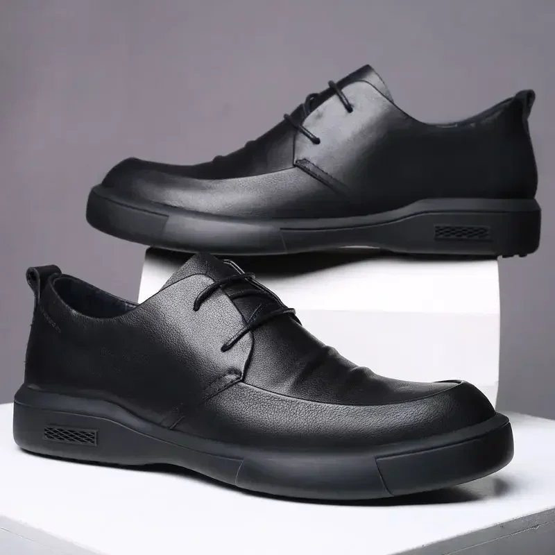 Dress Shoes Man Cowhide Casual - Men Shoes On Clearance review and price