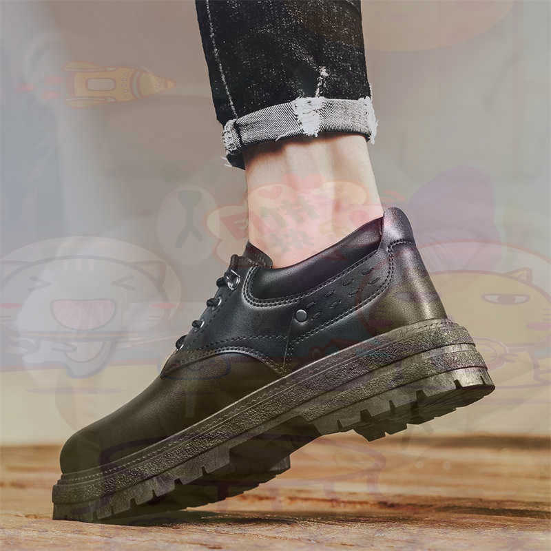 Dark Natural Leather Fashion T - Men'S Shoes Good For Flat Feet review and price