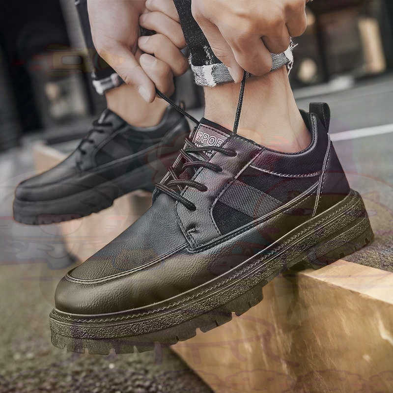Dark Natural Leather Fashion T - Men'S Shoes Good For Flat Feet review and price