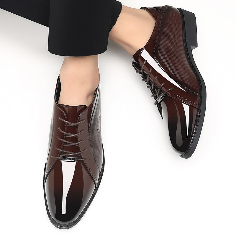 Bright Upper Black Social Shoe - Men Shoes On Clearance review and price