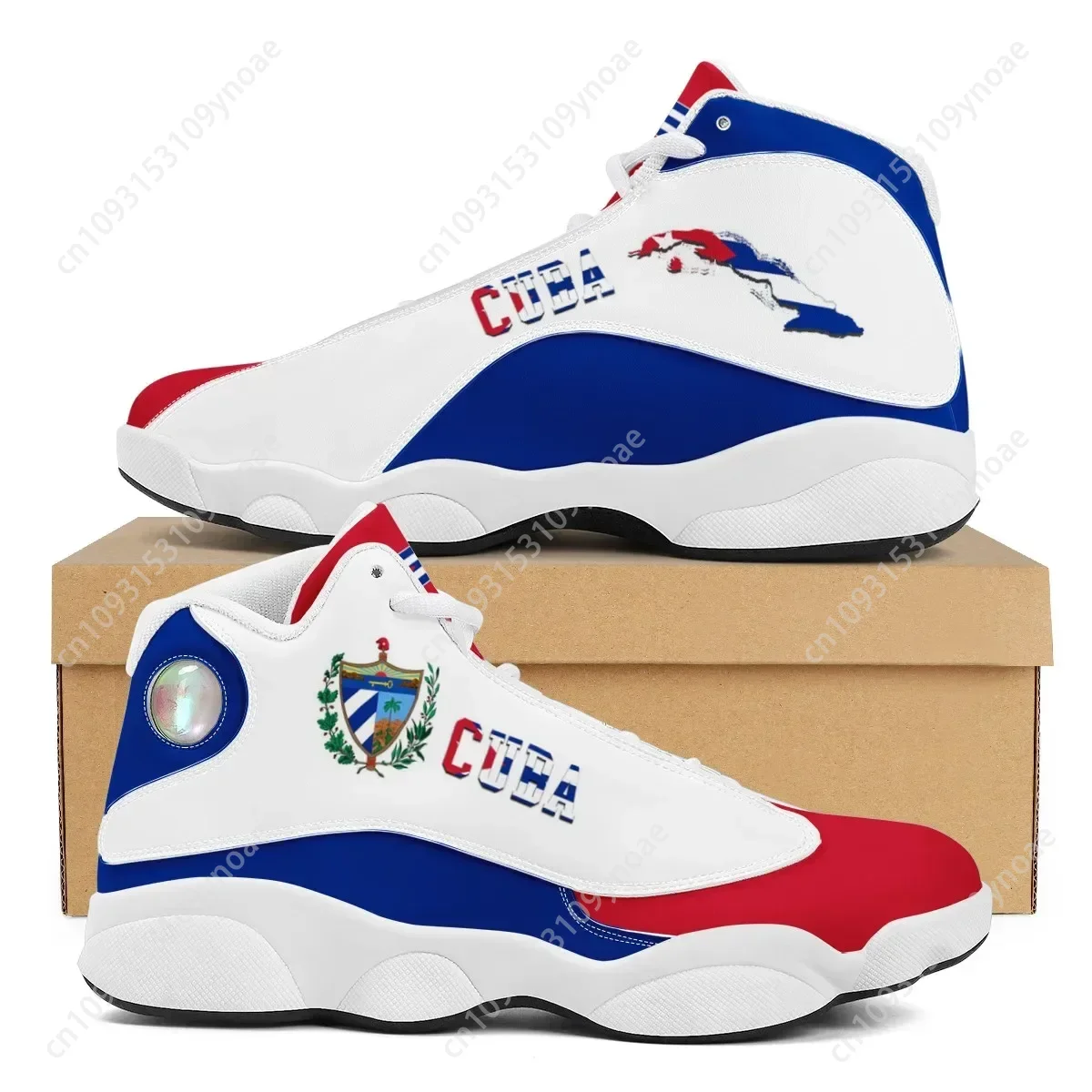 CUBA Flag Print Cool Men Baske - Men'S Shoes Basketball review and price