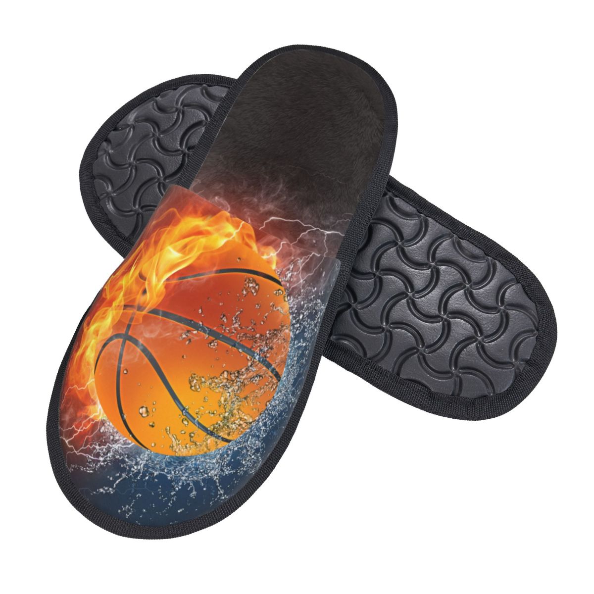 Plush Indoor Slippers Basketba - Men'S Shoes Basketball review and price