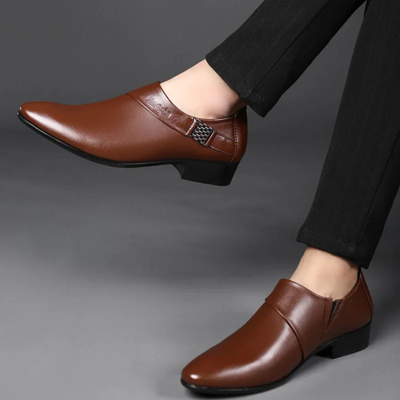 Leather Casual Social Shoe for - Men Shoes On Clearance review and price