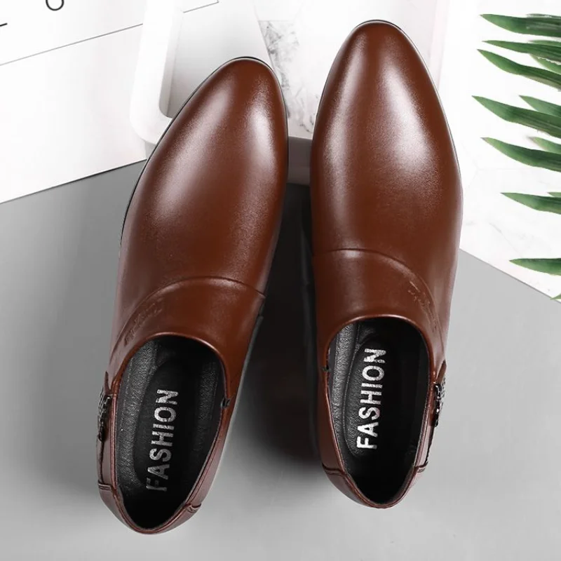 Leather Casual Social Shoe for - Men Shoes On Clearance review and price