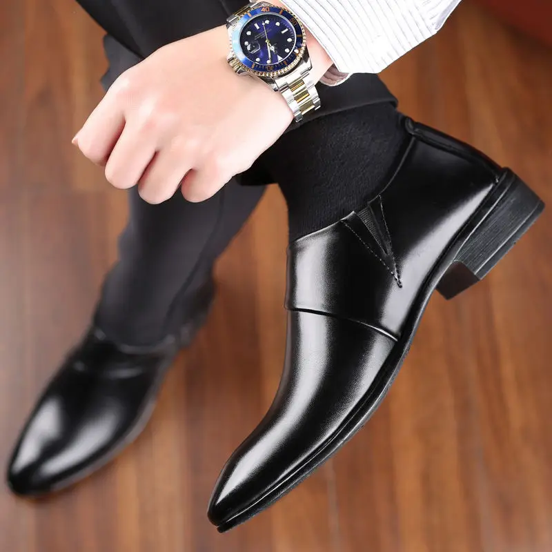Leather Casual Social Shoe for - Men Shoes On Clearance review and price